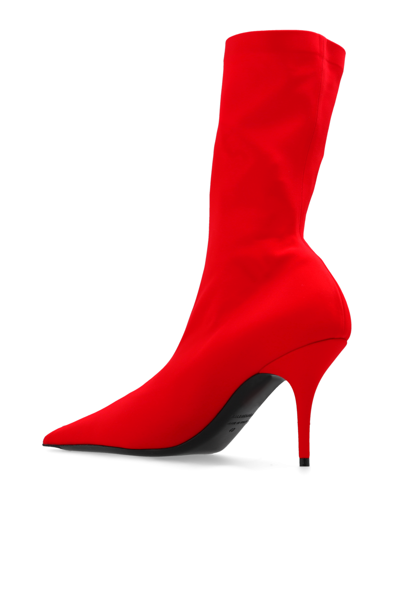 Red balenciaga sale boots